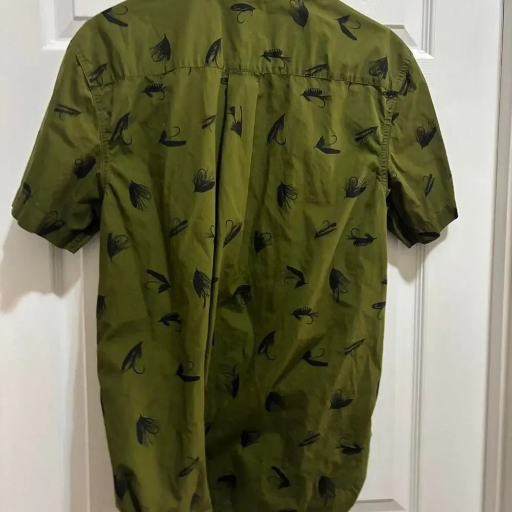 The-north-face Men's Green and Khaki Shirt